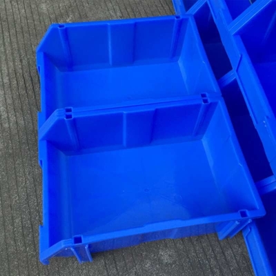Μπλε Stackable πλαστικά καρύδια δοχείων 20kg - και - εμπορευματοκιβώτια αποθήκευσης μπουλονιών