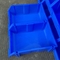 Μπλε Stackable πλαστικά καρύδια δοχείων 20kg - και - εμπορευματοκιβώτια αποθήκευσης μπουλονιών