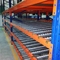 2,5 ραφιών χαρτοκιβωτίων ροής πορτοκαλιών 75mm βαρύτητας τόνοι ραφιών ροής στην αποθήκη εμπορευμάτων