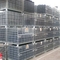 Ασφάλεια καλωδίων κλουβιών 500kg αποθήκευσης αποθηκών εμπορευμάτων διοικητικών μεριμνών με τις ρόδες