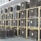 Ασφάλεια καλωδίων κλουβιών 500kg αποθήκευσης αποθηκών εμπορευμάτων διοικητικών μεριμνών με τις ρόδες